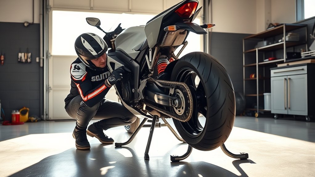 adjusting rear suspension sag