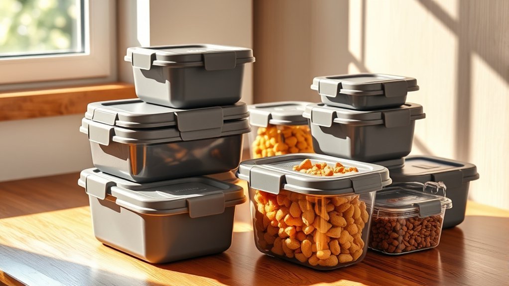 airtight dog food containers