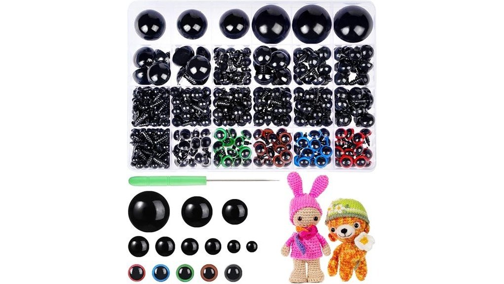 amigurumi safety eyes review