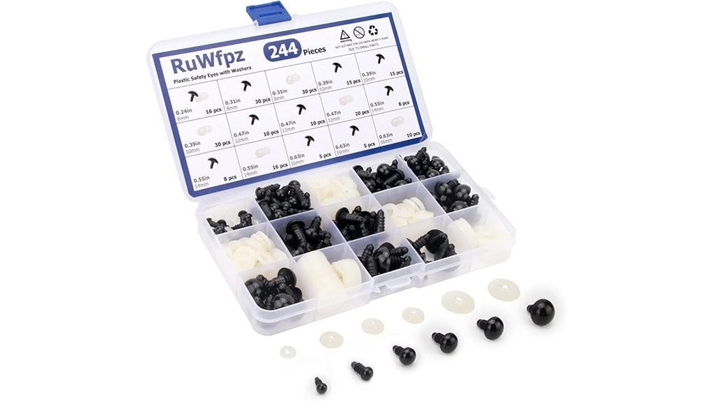 amigurumi safety eyes review