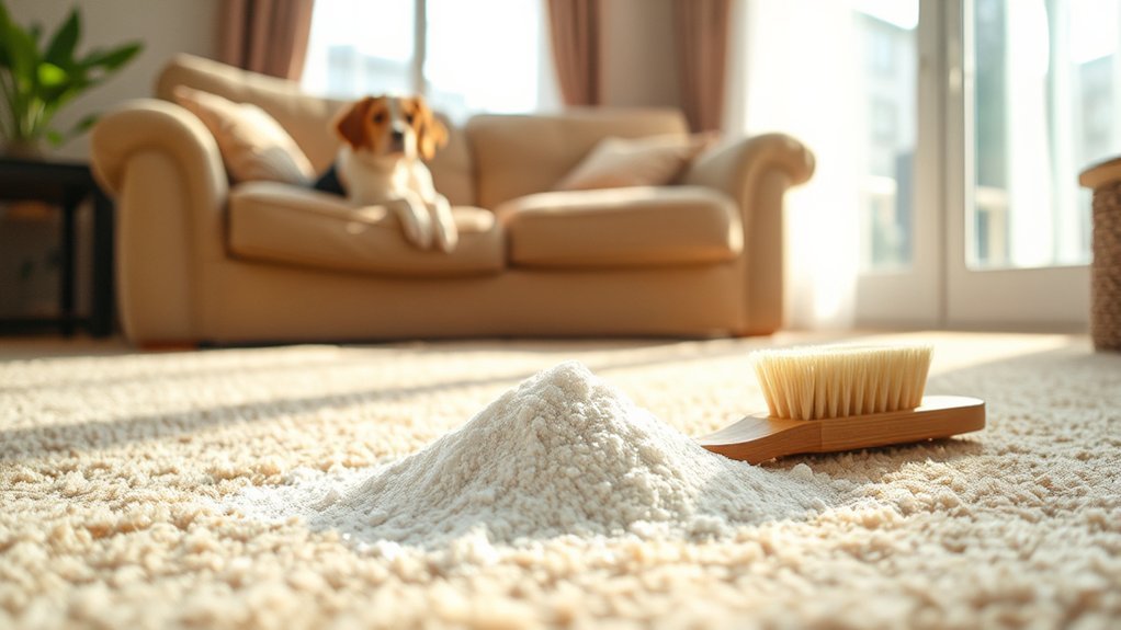 baking soda odor absorption