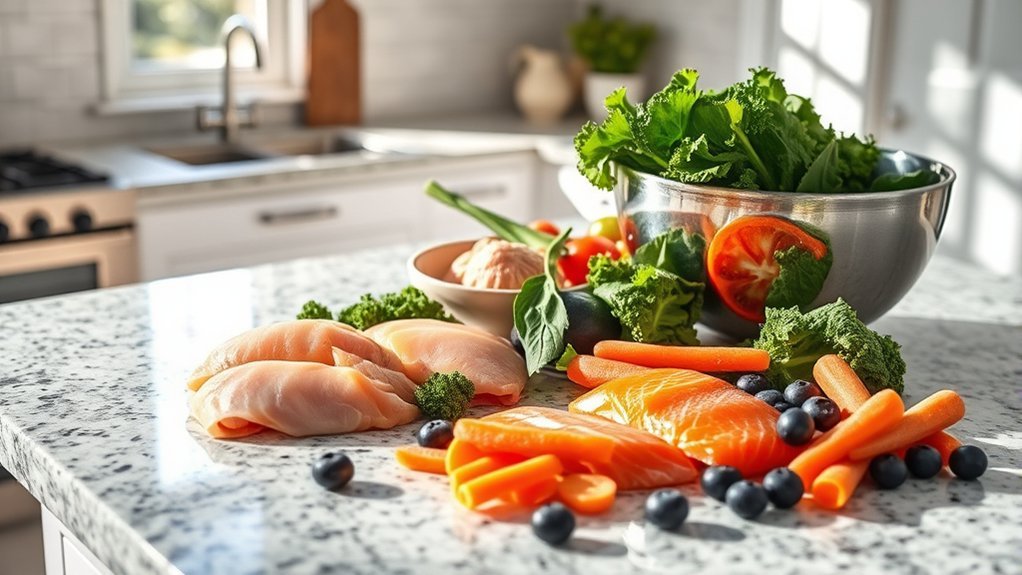 balanced raw dog diet