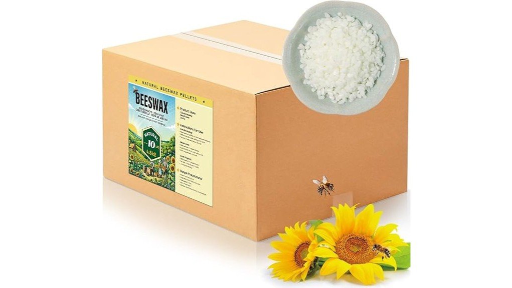 beeswax pellets candle review