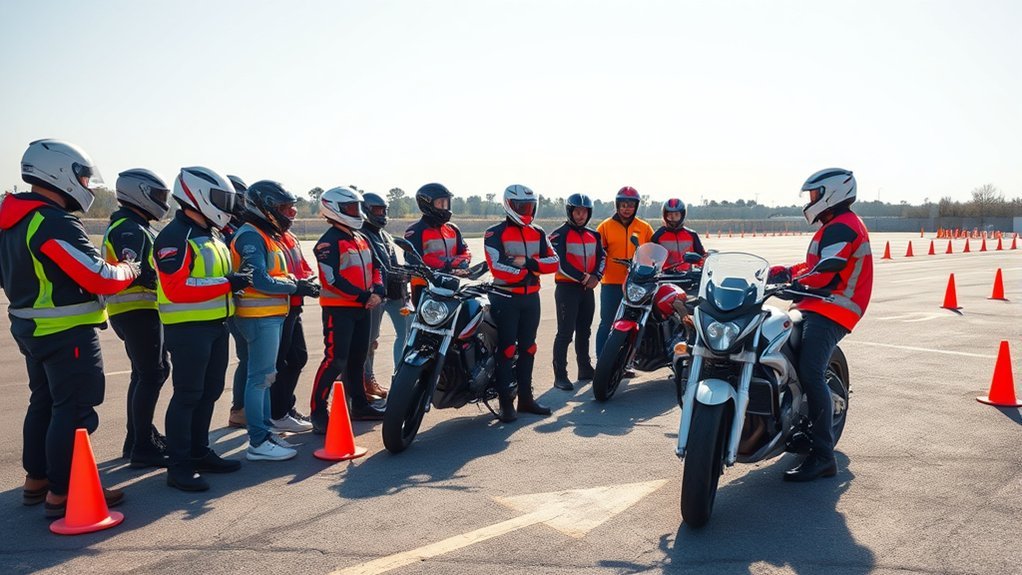 beginner motorcycle training course
