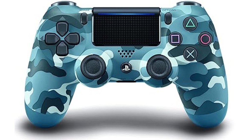 blue camouflage controller review