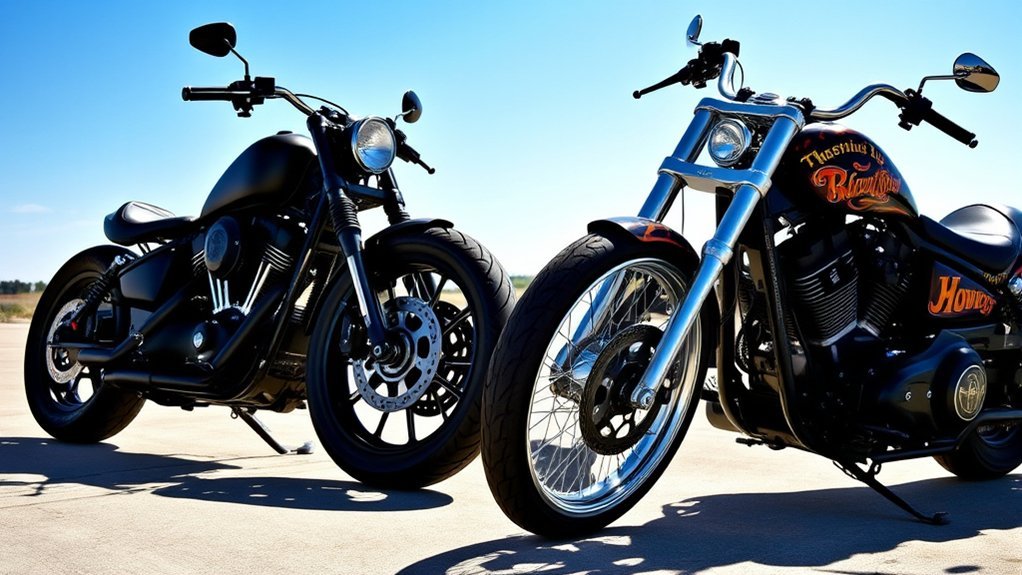 bobber and chopper comparison