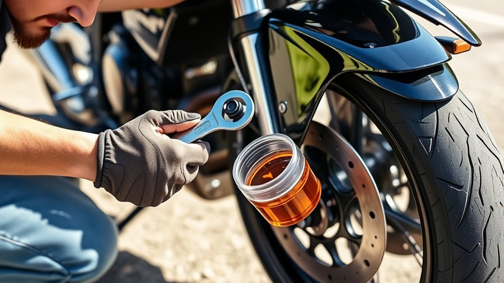 brake fluid level maintenance