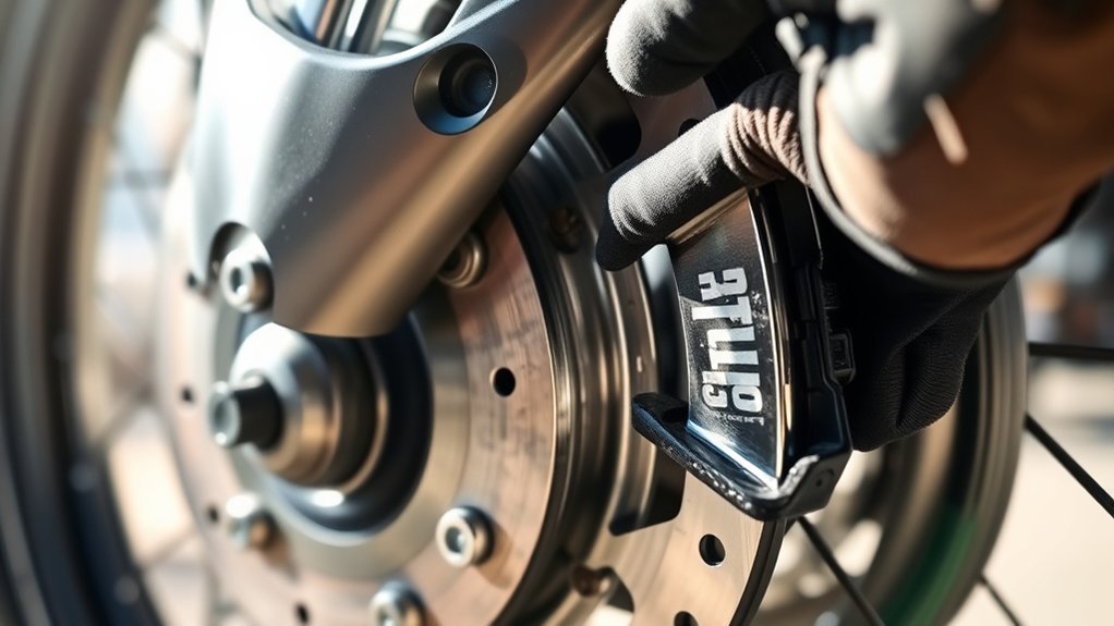 brake pad wear indicators