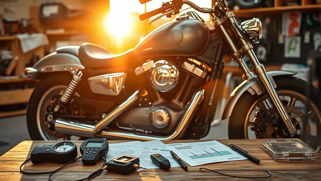 break in test performance results