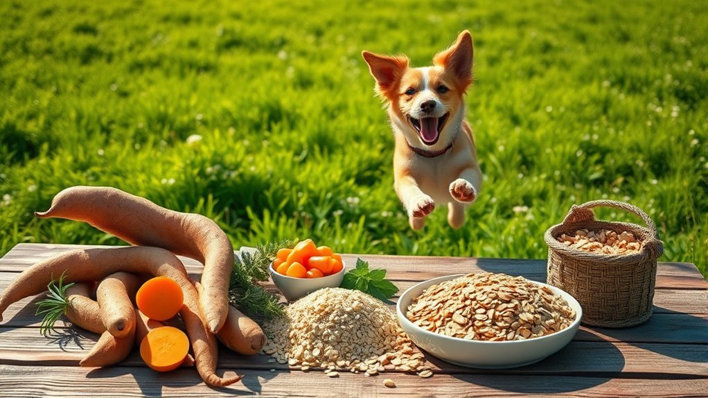carbohydrates fuel active dogs