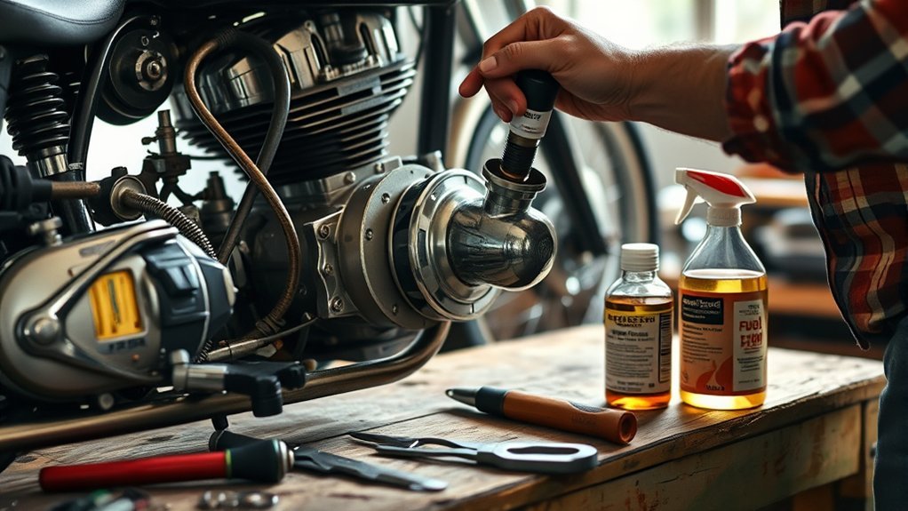 carburetor winterization process outlined