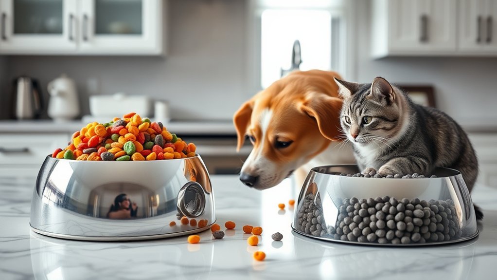 cat food harms dogs