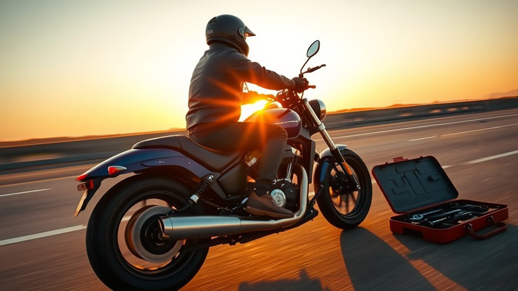 causes of motorcycle vibrations
