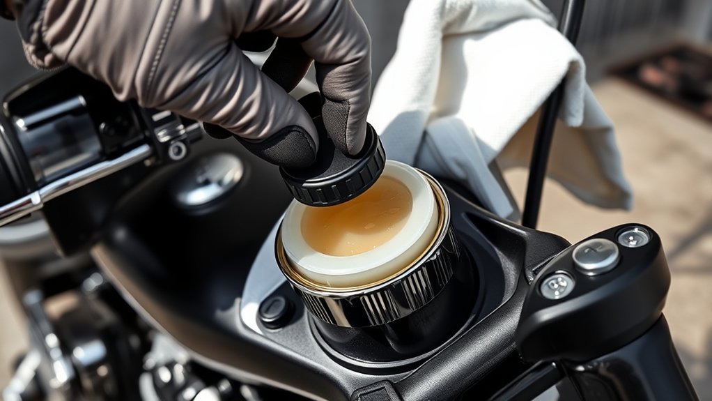 check brake fluid condition