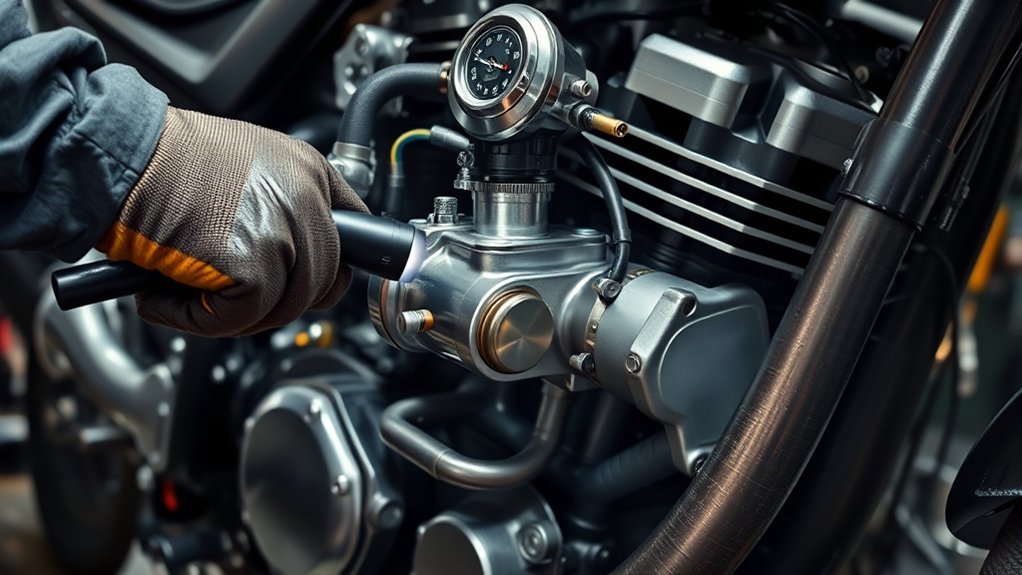 check for fuel leaks