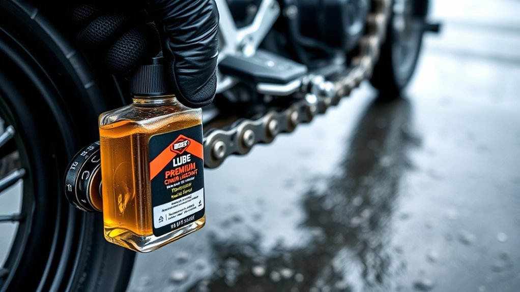 choose suitable chain lubricant