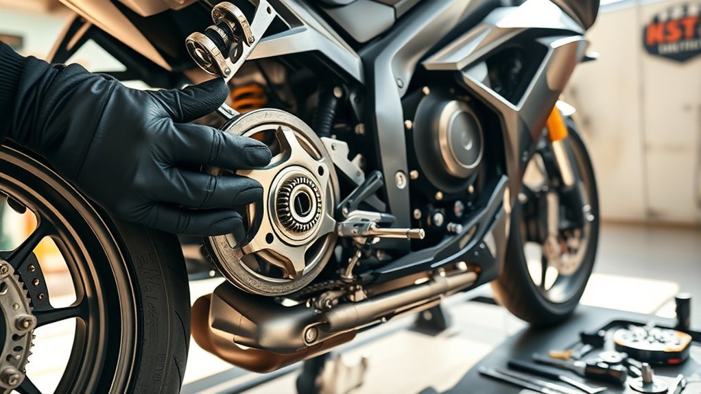 clean and lubricate mechanism