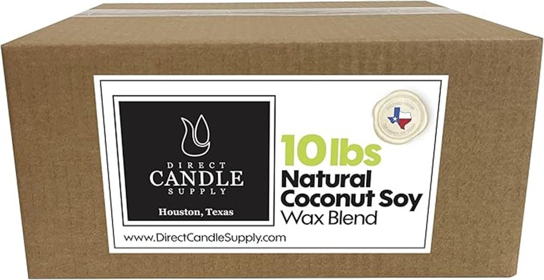 coconut soy candle wax