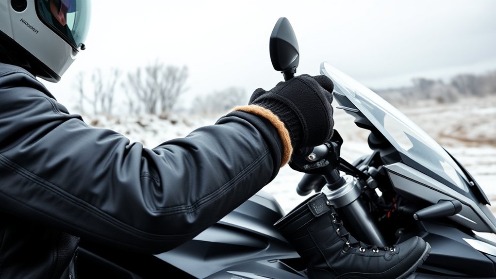 cold weather riding gear