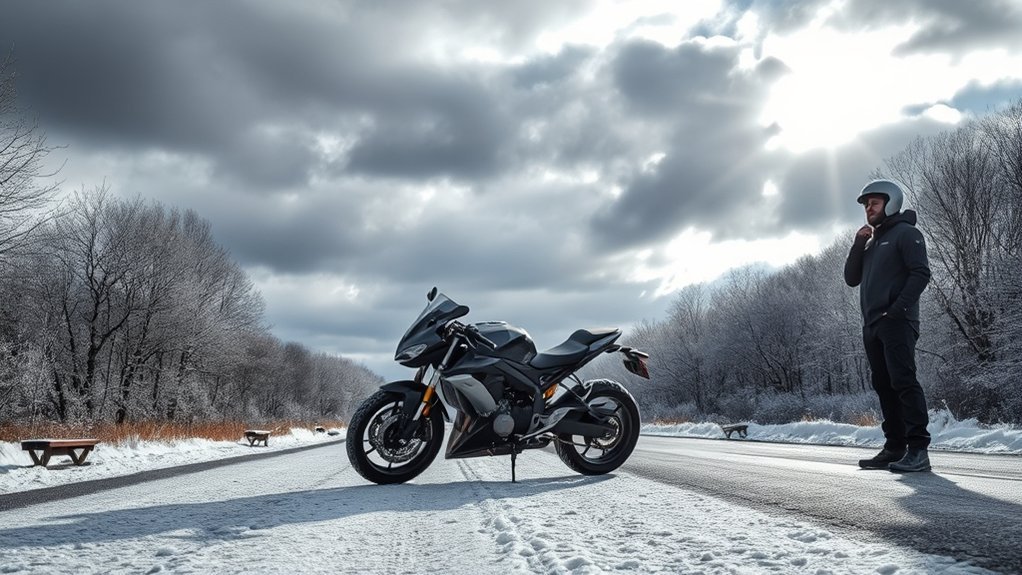 cold weather riding safety