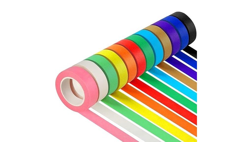 colorful masking tape set