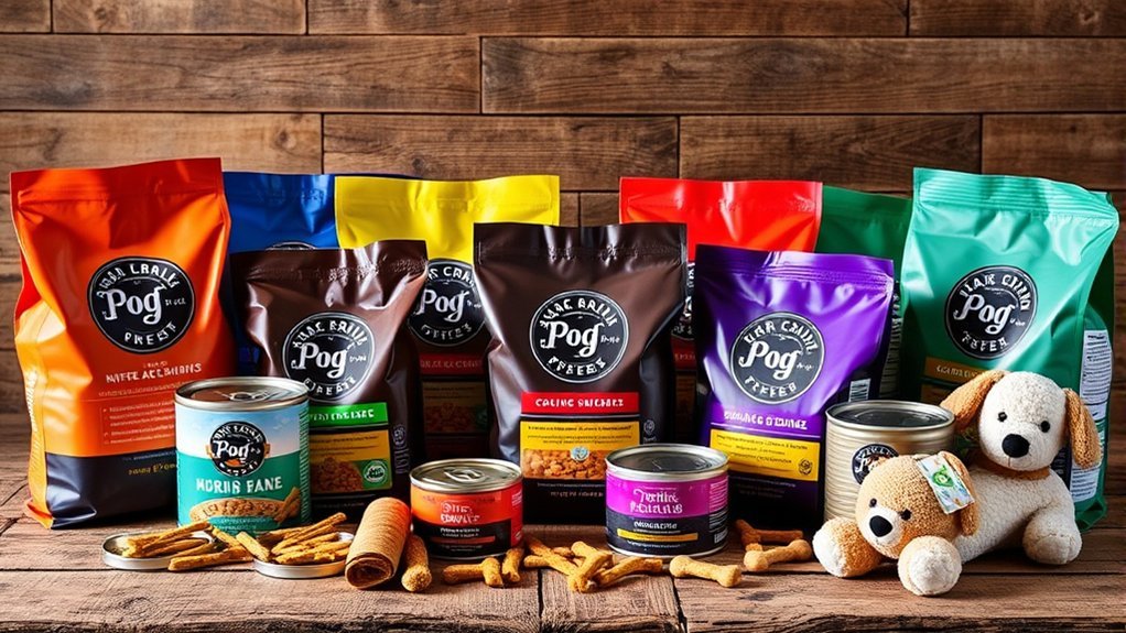 comparing popular dog foods