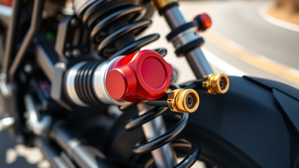 compression damping affects handling