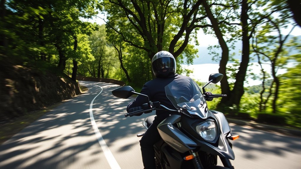cool riding route selection