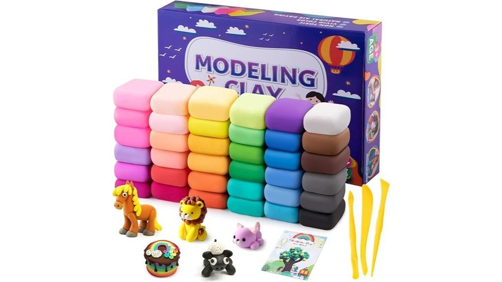 creative air dry clay