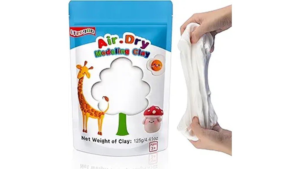 creative play with clay