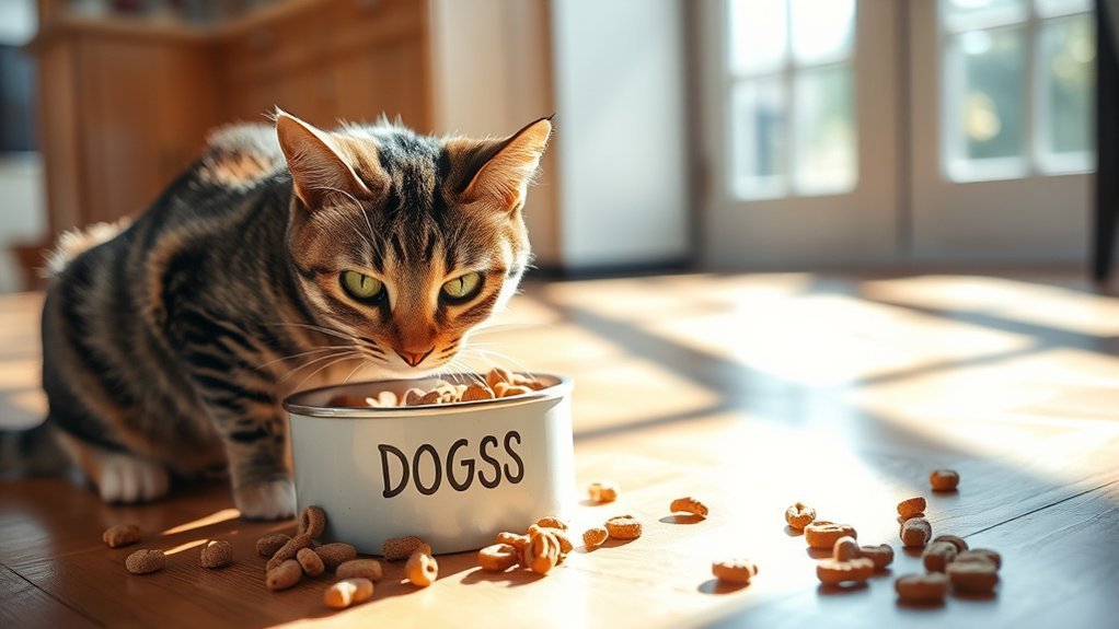 cross feeding risks for cats