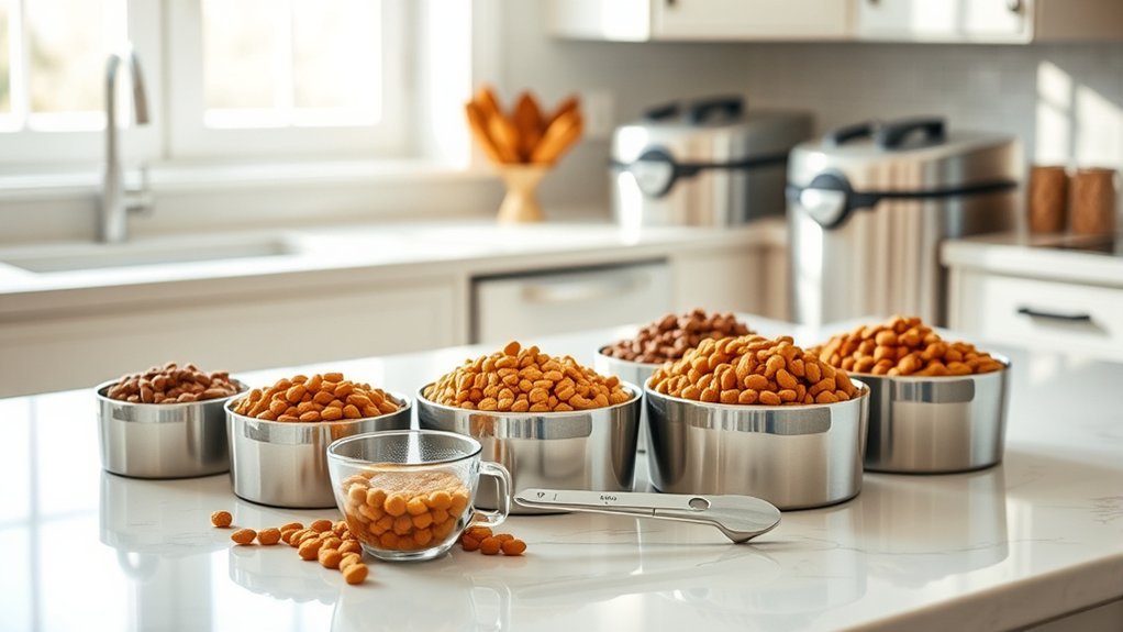 daily dog food portions