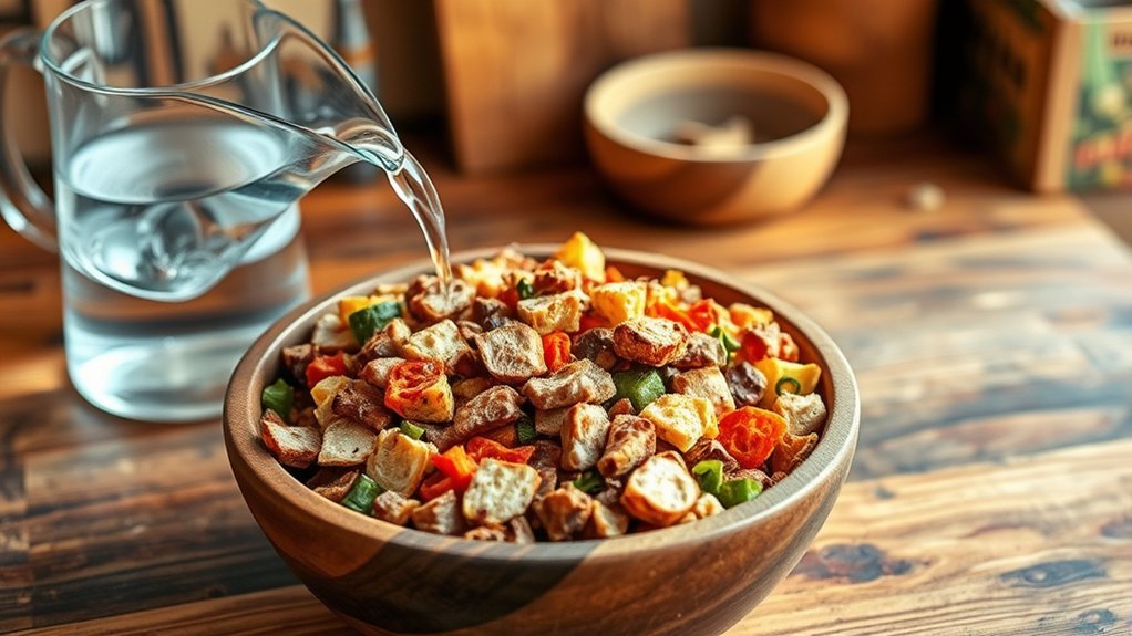 dehydrated nutritious dog meals