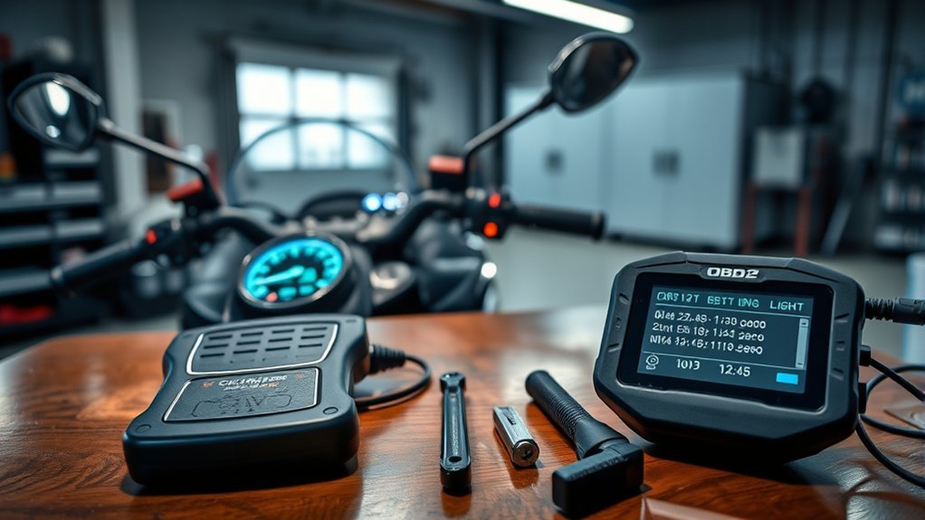 diagnosing motorcycle engine issues