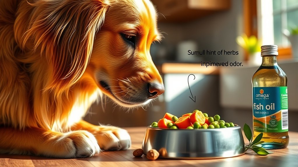 dietary changes reduce dog odor