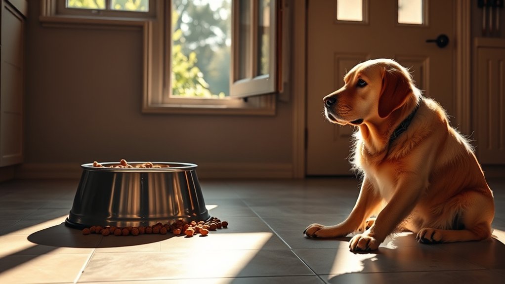 disrupted routine affects appetite