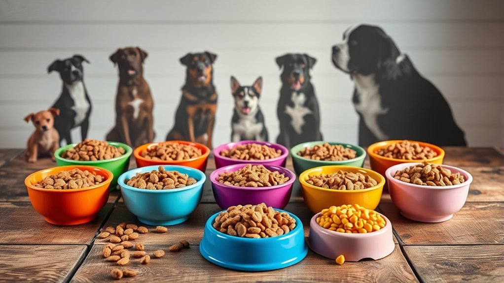 dog feeding size guidelines