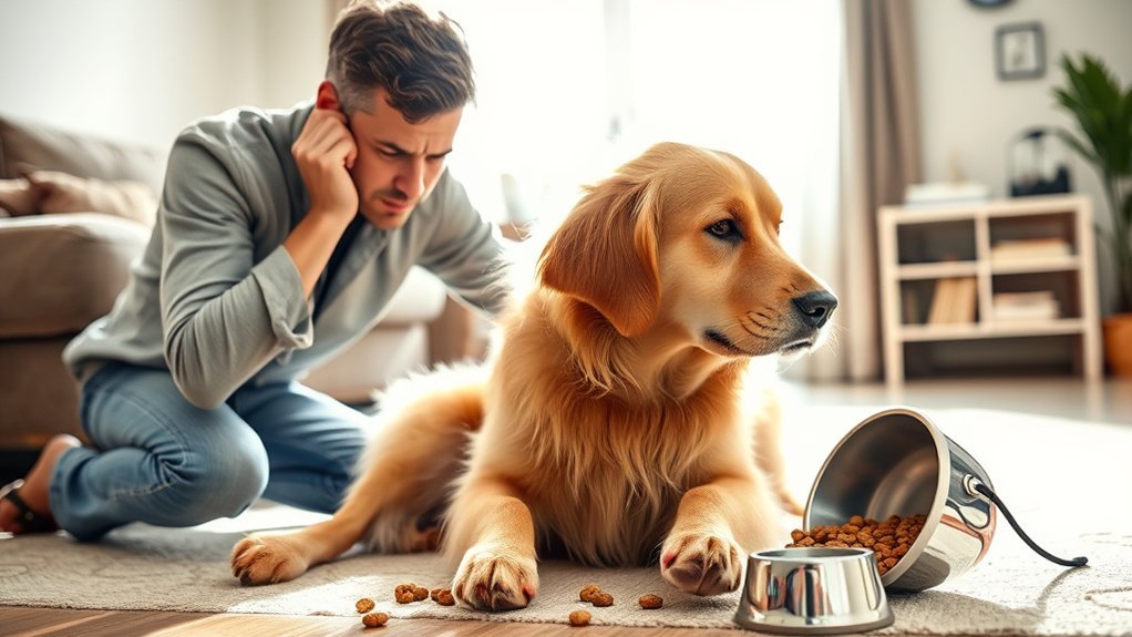 dog food allergy symptoms