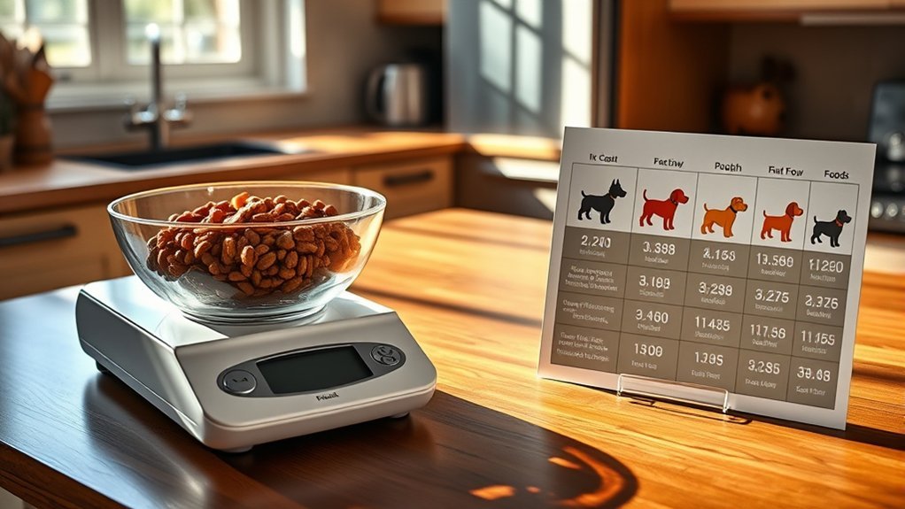 dog food feeding guidelines