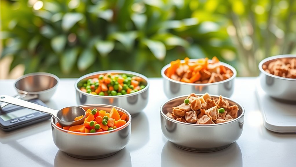 dog food portion guide