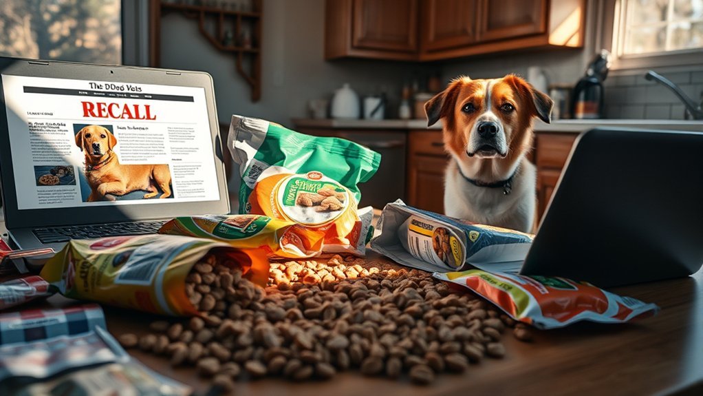 dog food recall updates