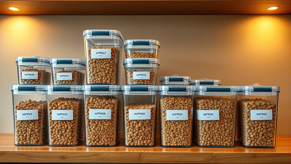 dog food storage options