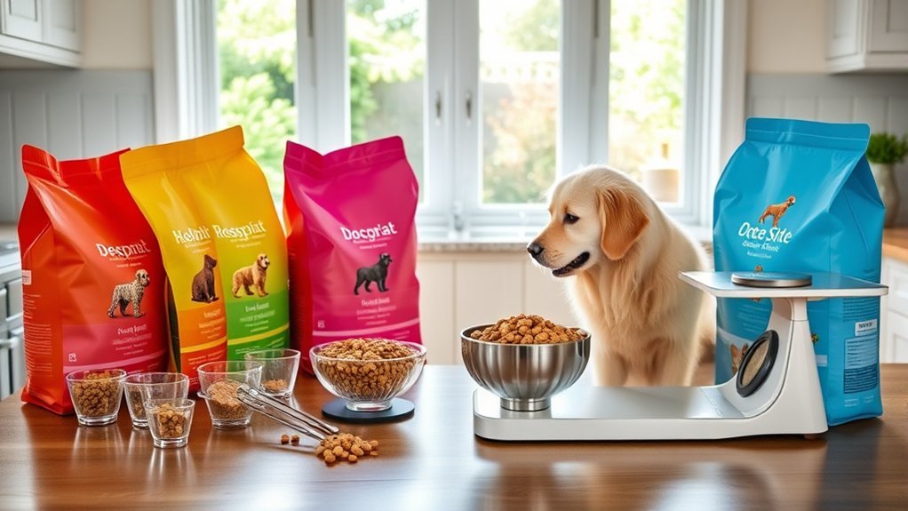 dog weight impacts food portions