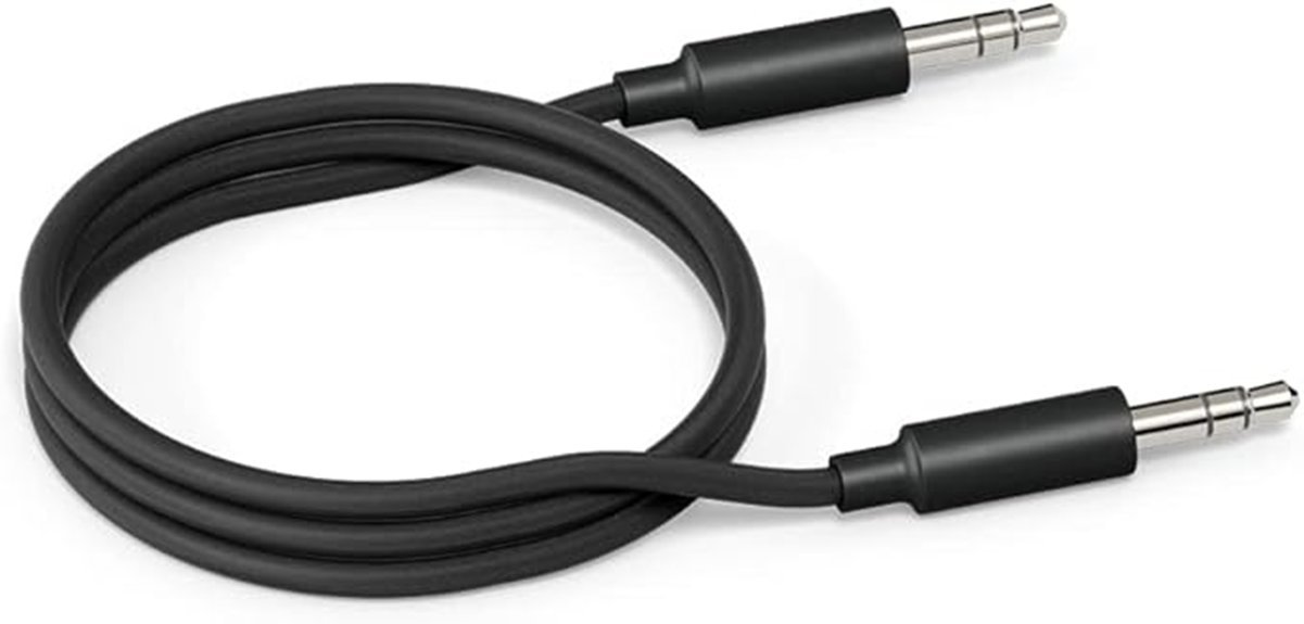 echo auto aux cable review
