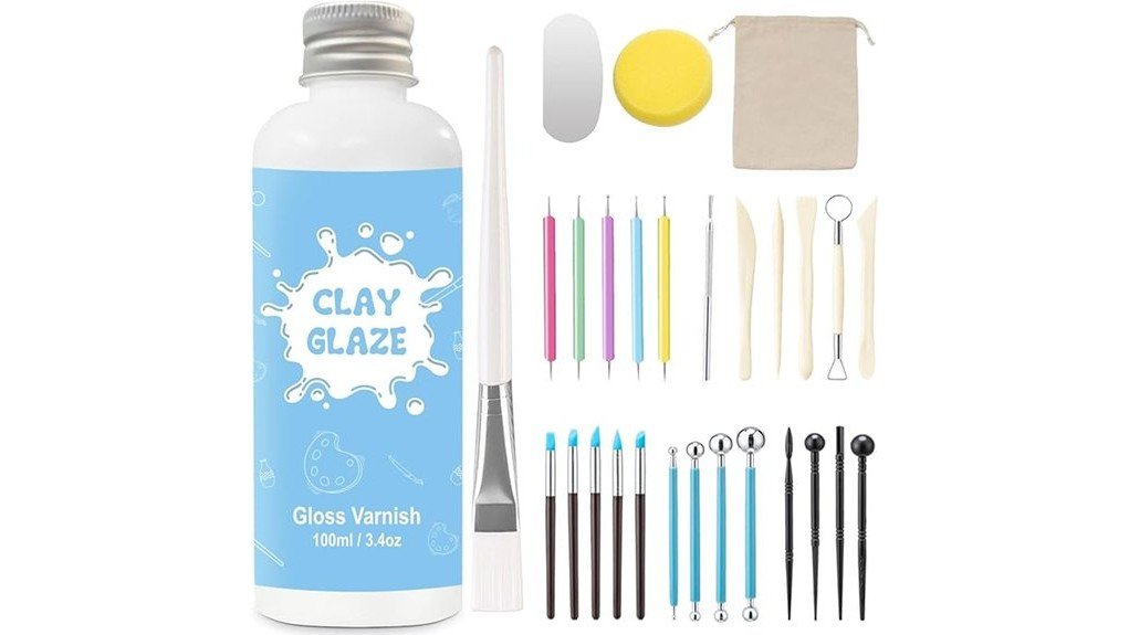 eigtwen clay glaze kit