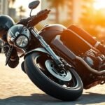 emergency motorcycle braking technique