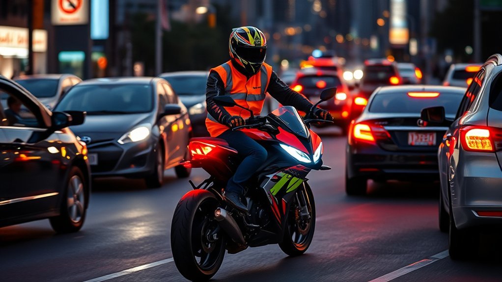 enhance motorcycle visibility safety