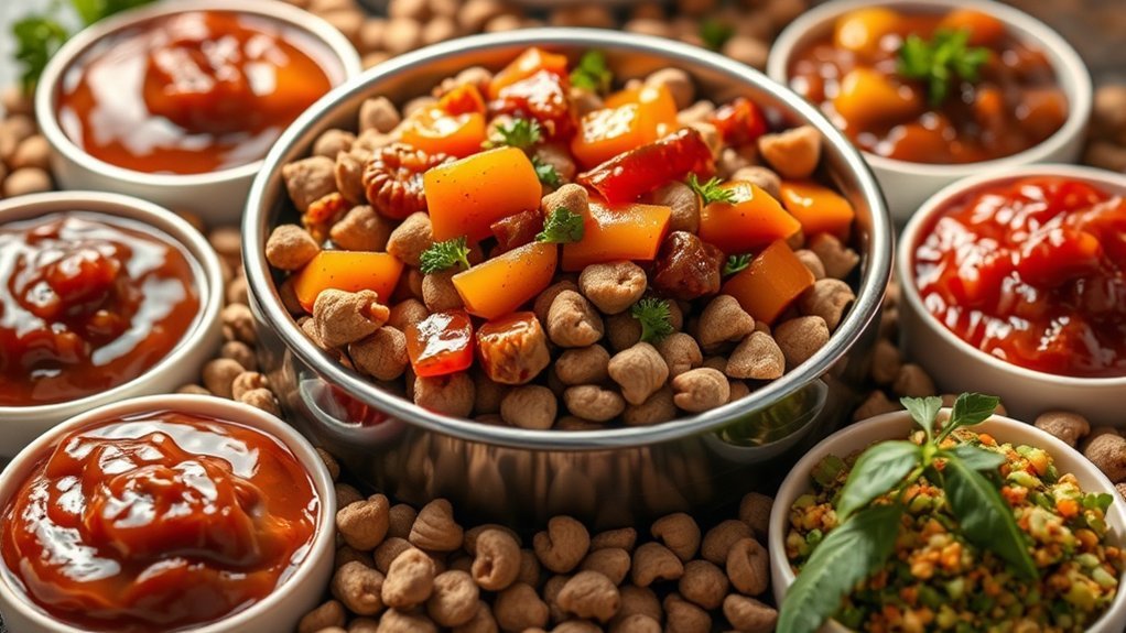 enhancing dog meal variety