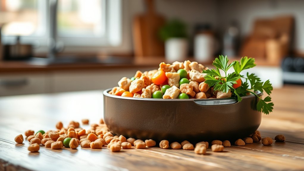 enhancing dog mealtime experience