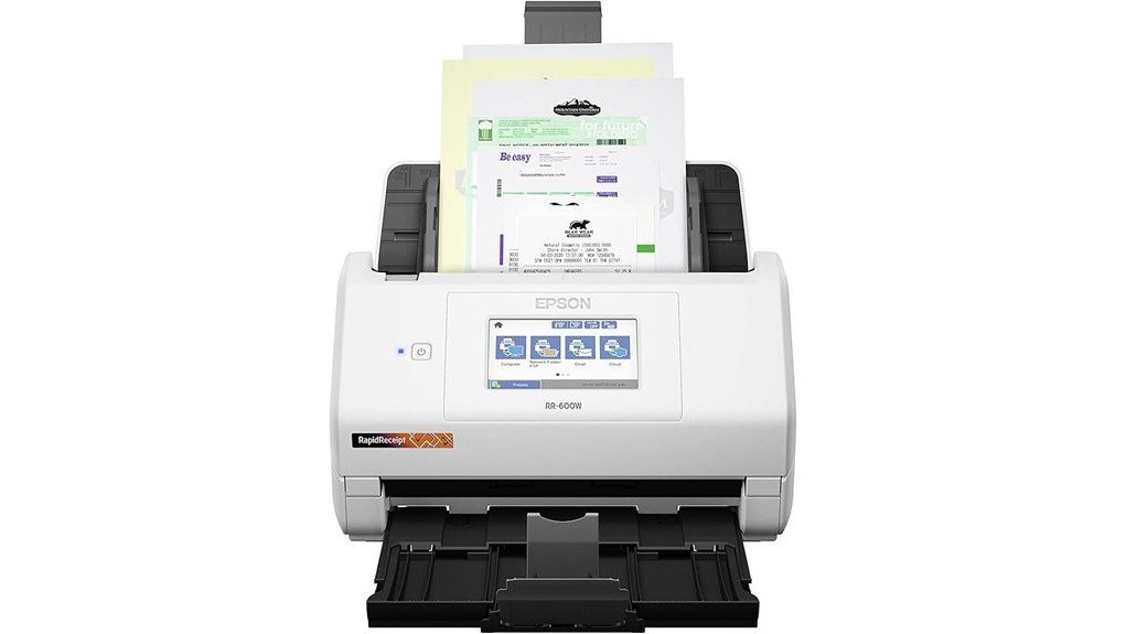 epson rapidreceipt rr 600w features